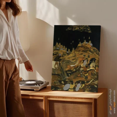 تابلو طرح معرق - اسپو دکور