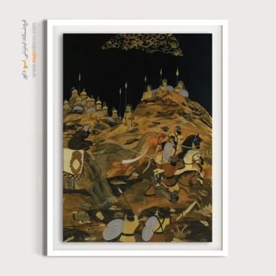 تابلو طرح معرق - اسپو دکور