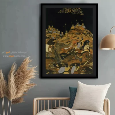 تابلو طرح معرق - اسپو دکور