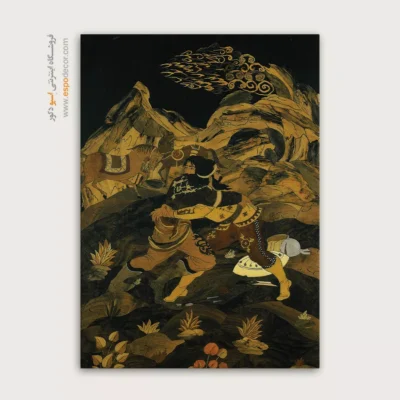 تابلو طرح معرق - اسپو دکور