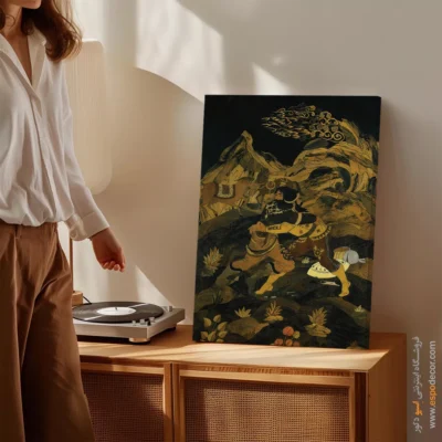 تابلو طرح معرق - اسپو دکور