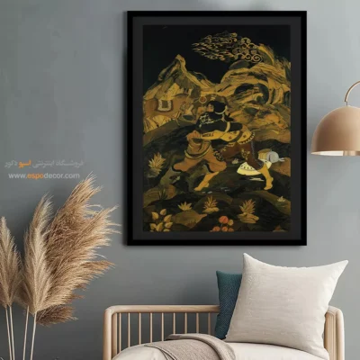 تابلو طرح معرق - اسپو دکور