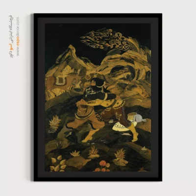 تابلو طرح معرق - اسپو دکور