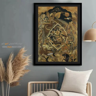 تابلو طرح معرق - اسپو دکور