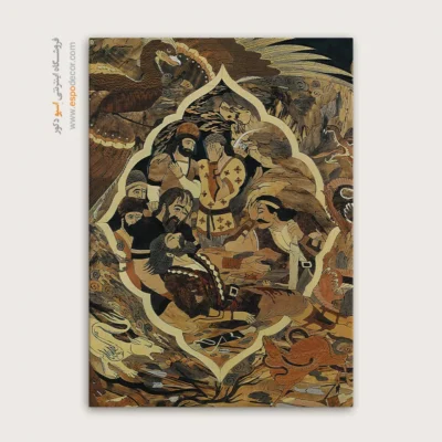 تابلو طرح معرق - اسپو دکور