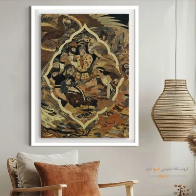 تابلو طرح معرق - اسپو دکور