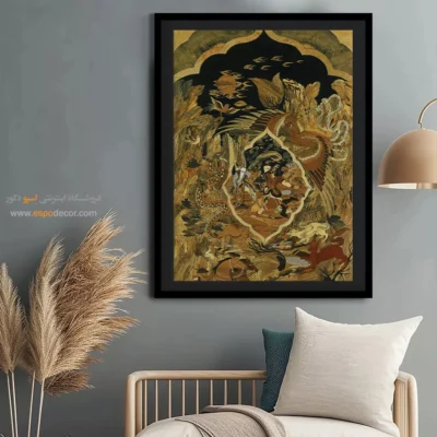 تابلو طرح معرق - اسپو دکور