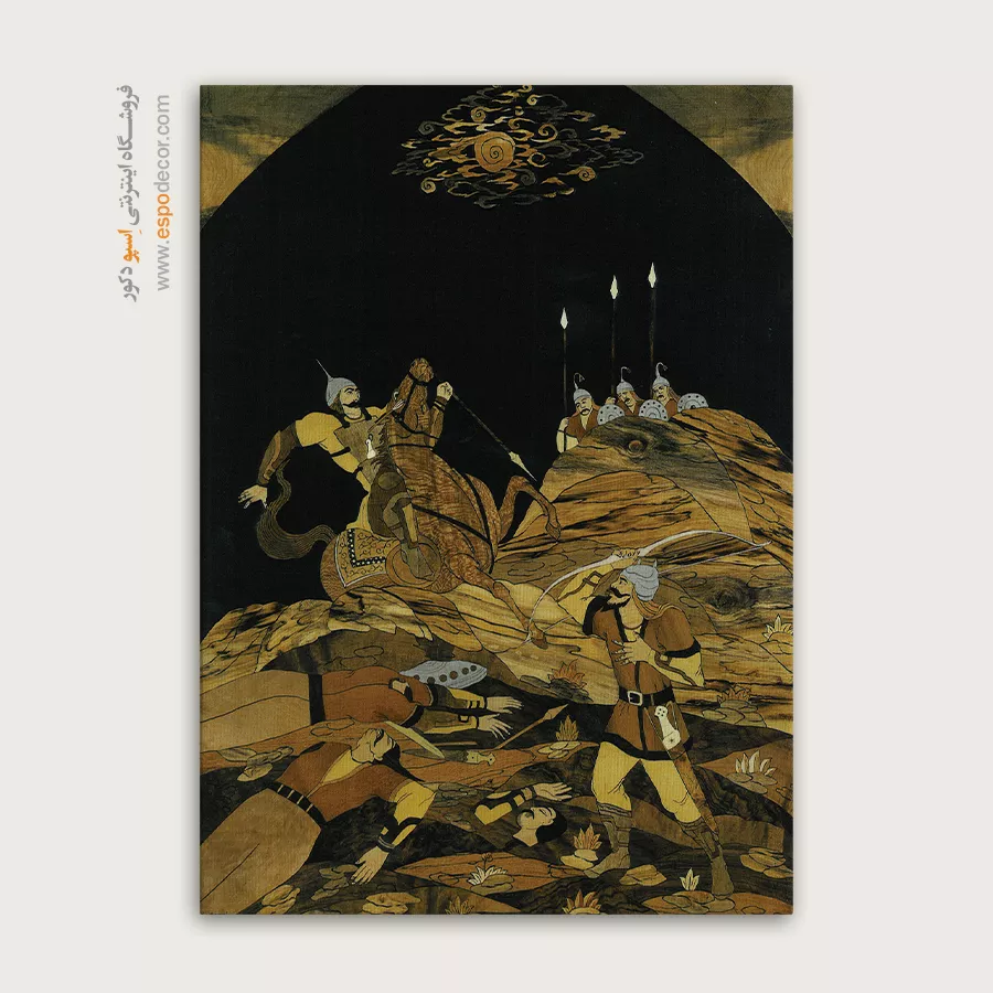 تابلو طرح معرق - اسپو دکور