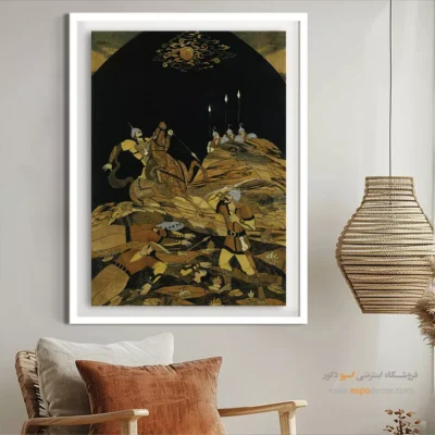 تابلو طرح معرق - اسپو دکور