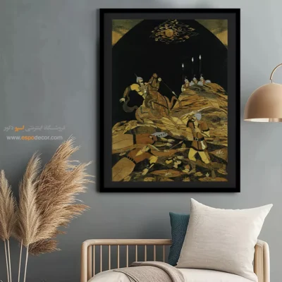 تابلو طرح معرق - اسپو دکور