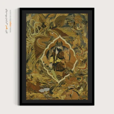 تابلو طرح معرق - اسپو دکور