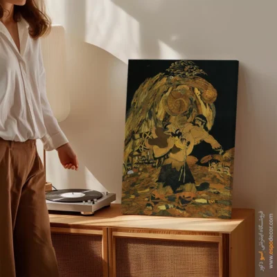 تابلو طرح معرق - اسپو دکور