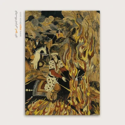 تابلو طرح معرق - اسپو دکور