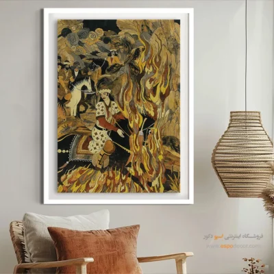 تابلو طرح معرق - اسپو دکور