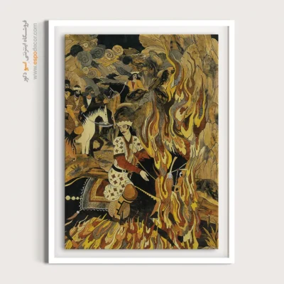 تابلو طرح معرق - اسپو دکور