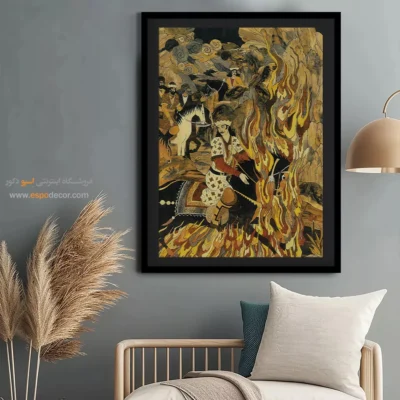 تابلو طرح معرق - اسپو دکور