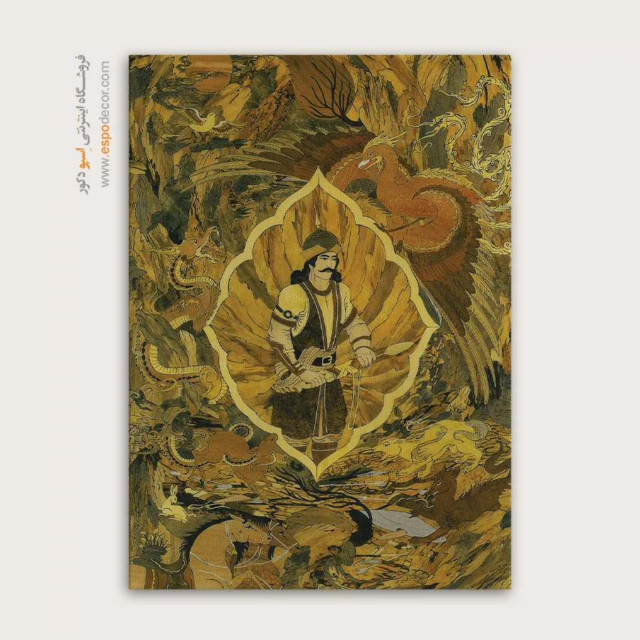 تابلو طرح معرق - اسپو دکور