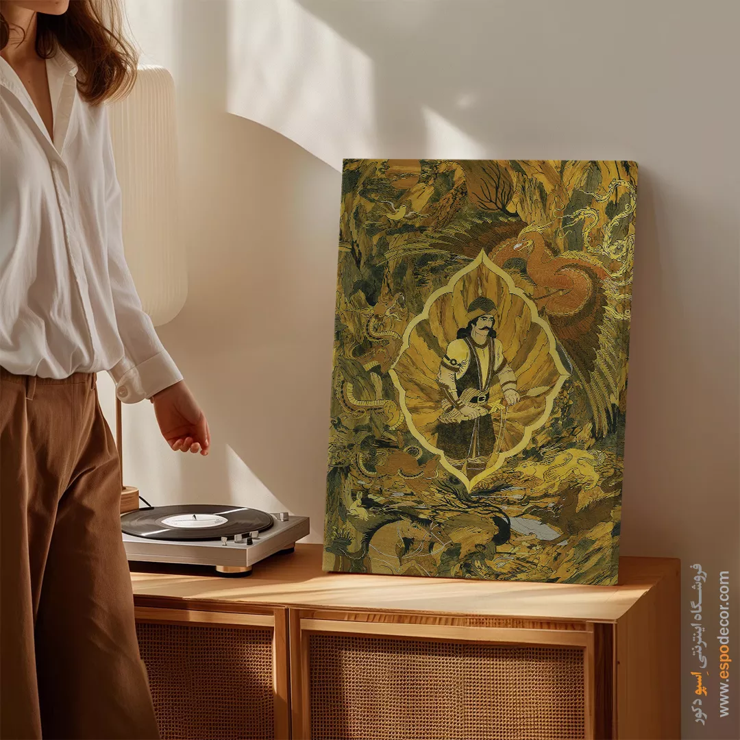 تابلو طرح معرق - اسپو دکور