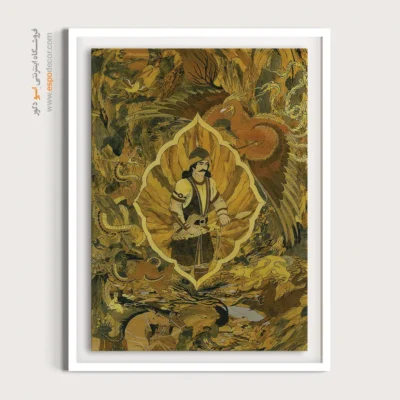 تابلو طرح معرق - اسپو دکور