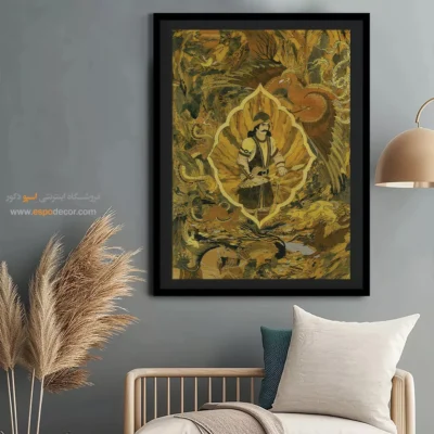 تابلو طرح معرق - اسپو دکور