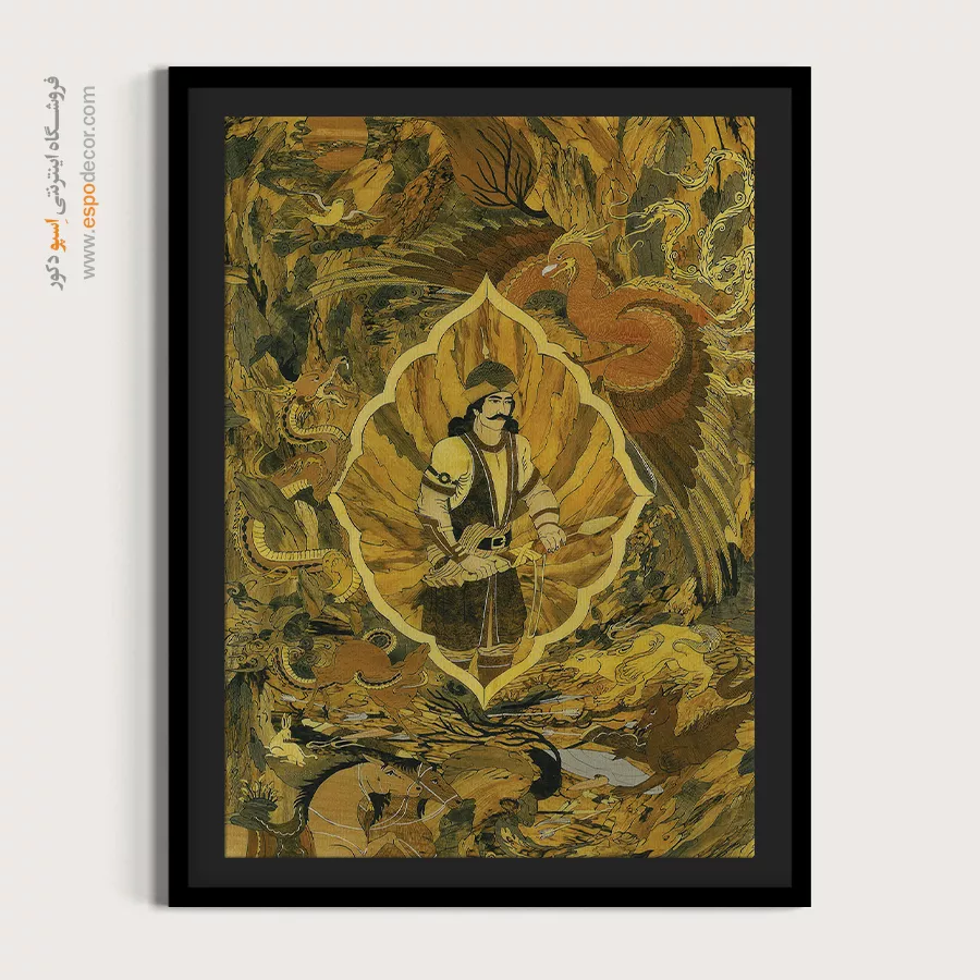 تابلو طرح معرق - اسپو دکور