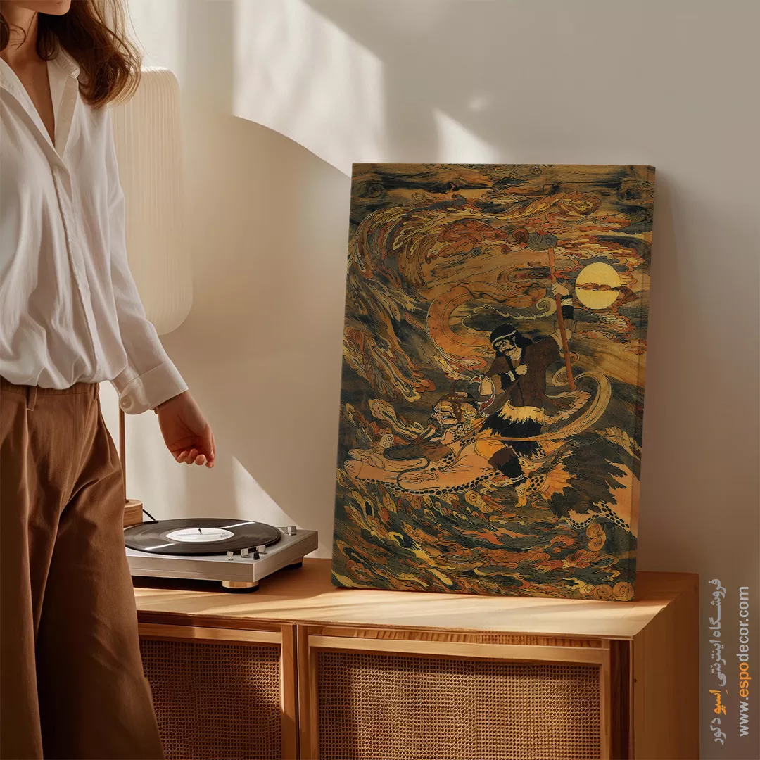 تابلو طرح معرق - اسپو دکور