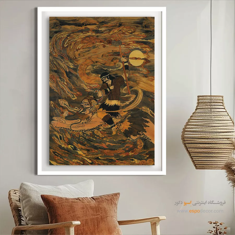 تابلو طرح معرق - اسپو دکور