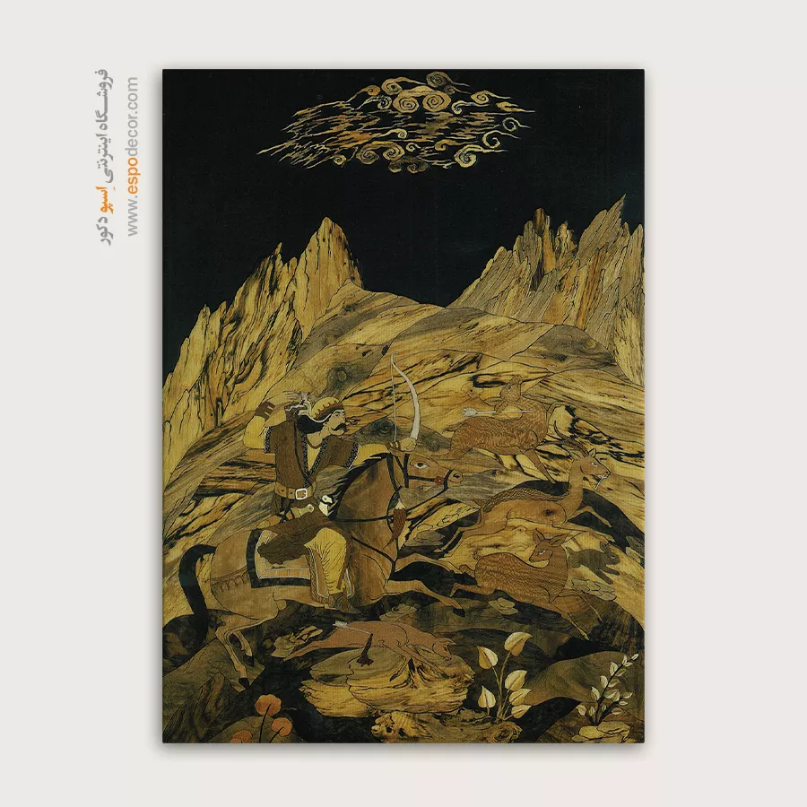 تابلو طرح معرق - اسپو دکور