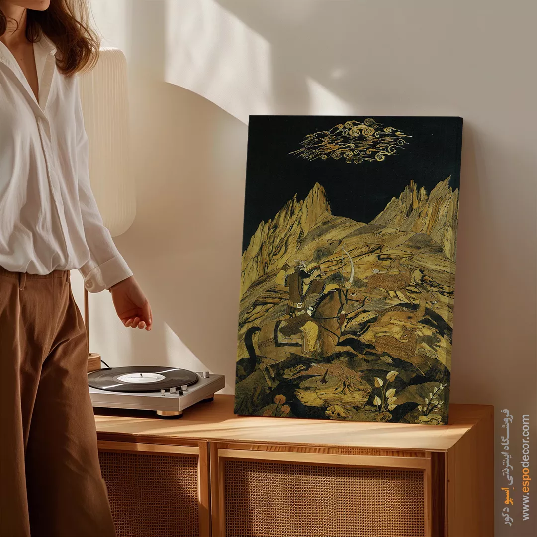 تابلو طرح معرق - اسپو دکور