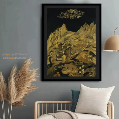 تابلو طرح معرق - اسپو دکور