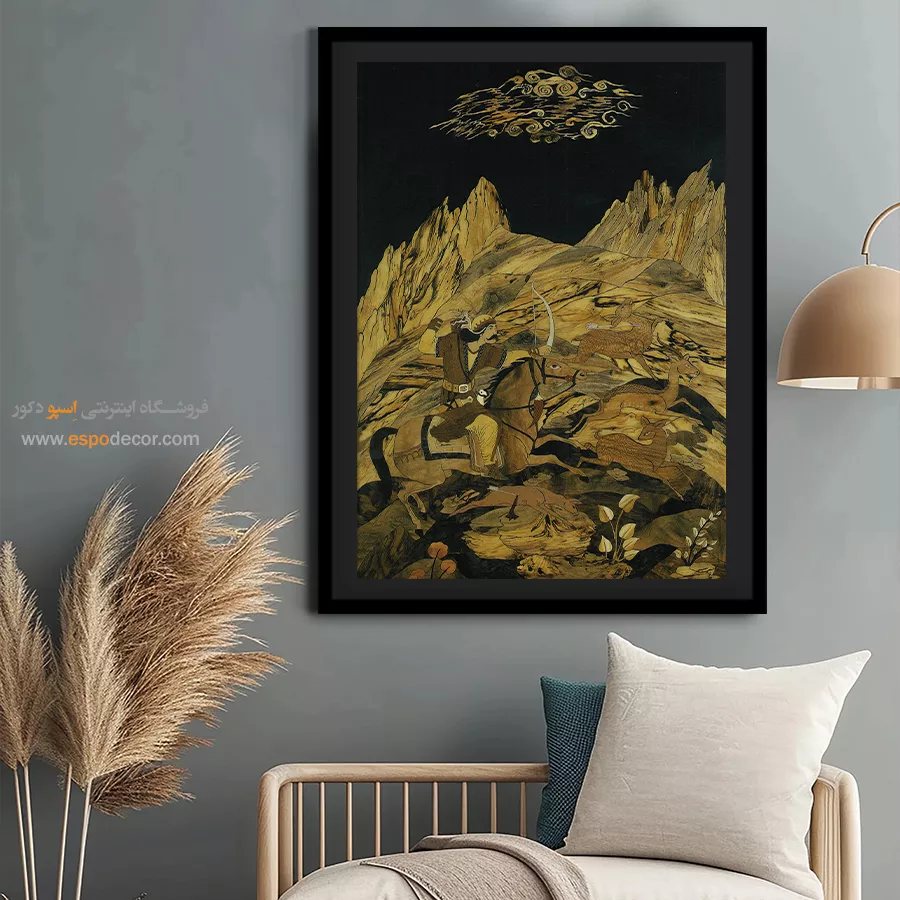 تابلو طرح معرق - اسپو دکور