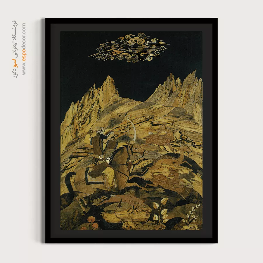 تابلو طرح معرق - اسپو دکور