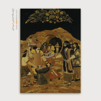 تابلو طرح معرق - اسپو دکور