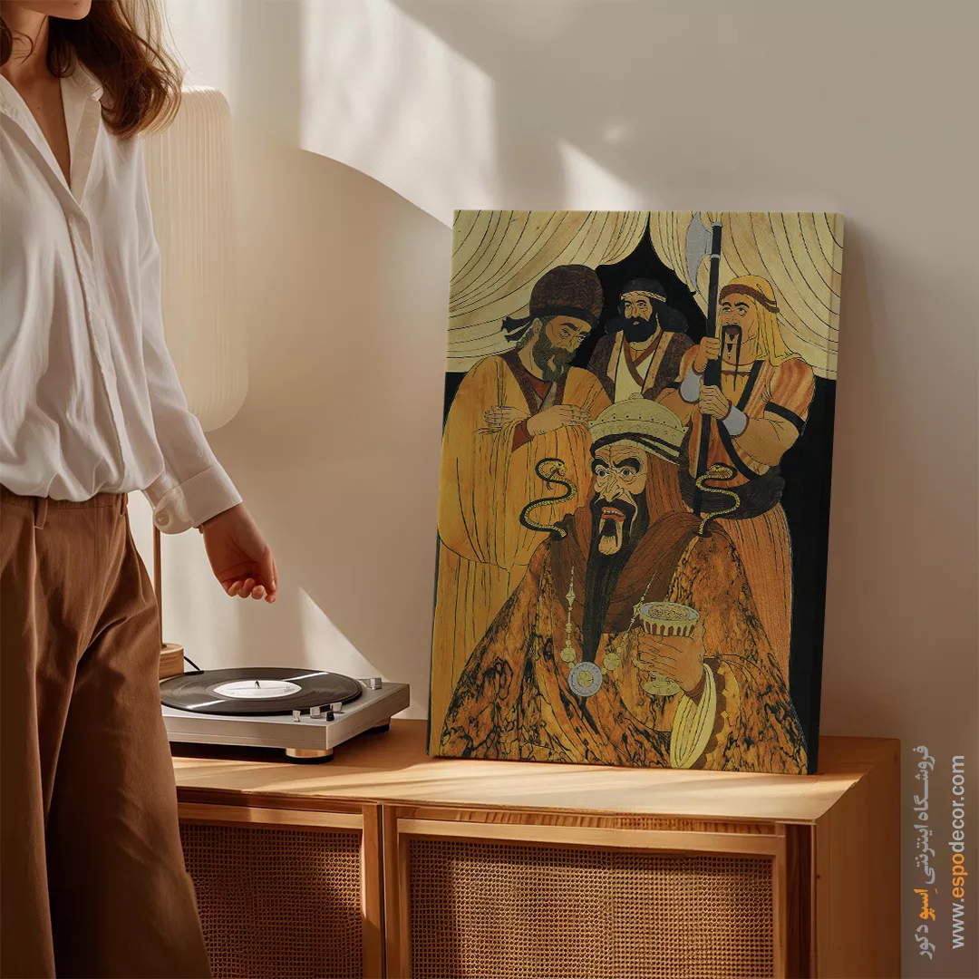 تابلو طرح معرق - اسپو دکور