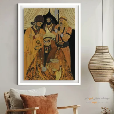 تابلو طرح معرق - اسپو دکور