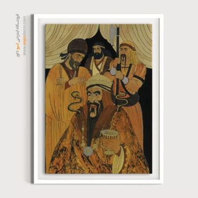 تابلو طرح معرق - اسپو دکور