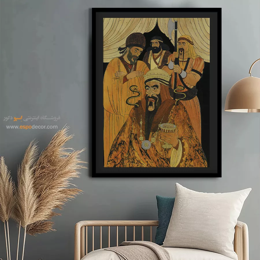 تابلو طرح معرق - اسپو دکور