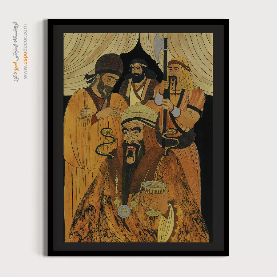 تابلو طرح معرق - اسپو دکور