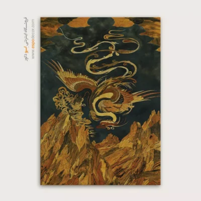 تابلو طرح معرق - اسپو دکور