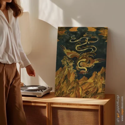 تابلو طرح معرق - اسپو دکور