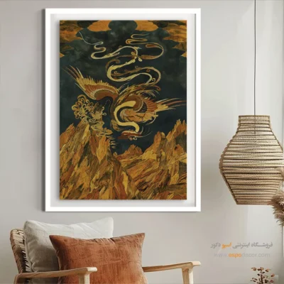 تابلو طرح معرق - اسپو دکور