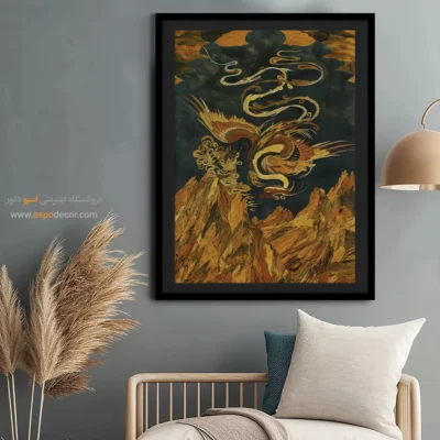 تابلو طرح معرق - اسپو دکور