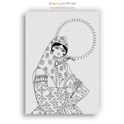 خرید تابلو مینیاتوری ساده 