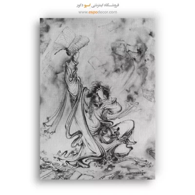 خرید تابلو دکوراتیو خطی 