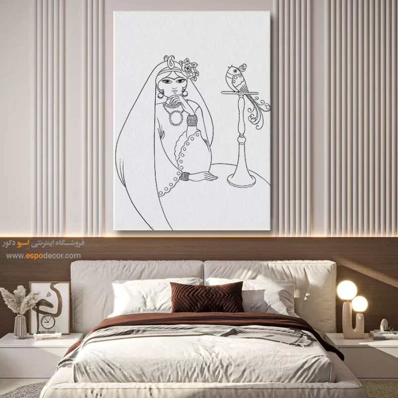 خرید تابلو قاب‌دار هنری 