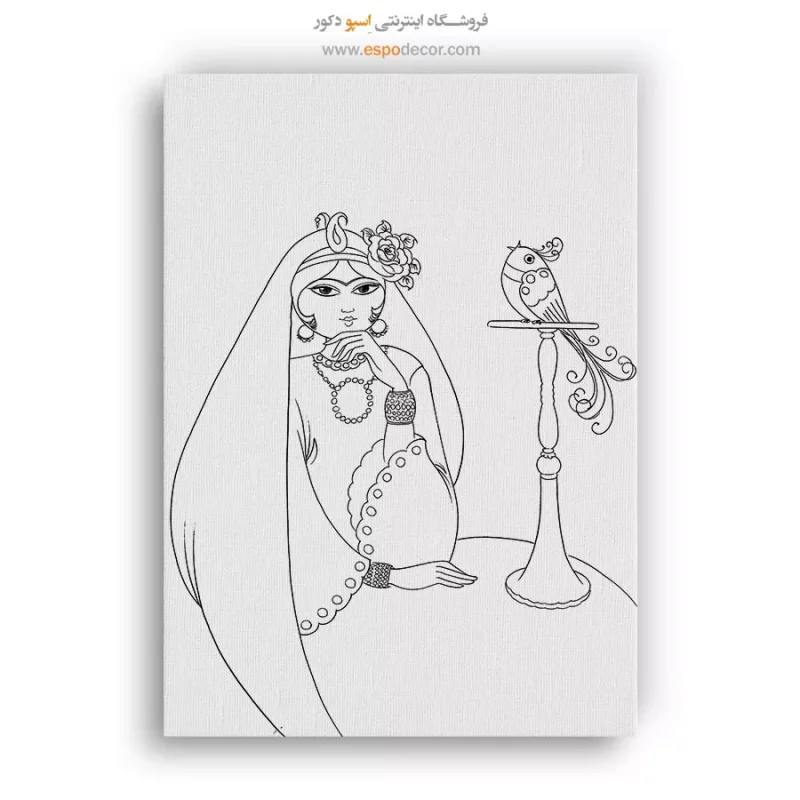 خرید تابلو قاب‌دار هنری 