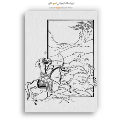 خرید آنلاین تابلو مینیاتور ایرانی 