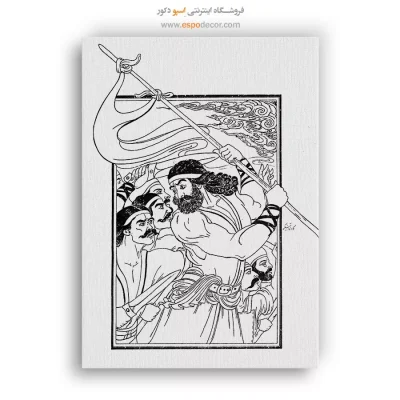 خرید تابلو بوم خطی 