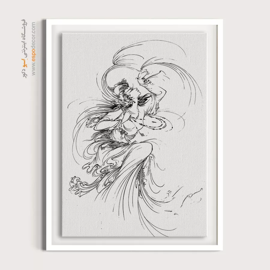 خرید تابلو مینیاتور خطی - مهسان – تابلو مینیاتور خطی - اسپو دکور