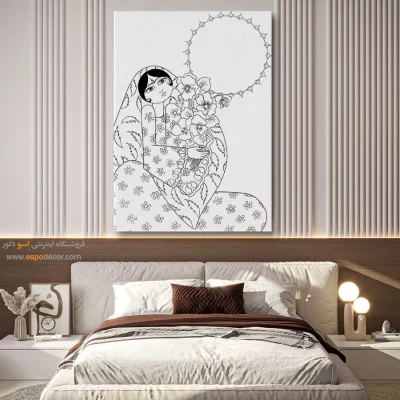 خرید آنلاین تابلو مینیاتور - فرامرز – تابلو مینیاتور خطی - اسپو دکور